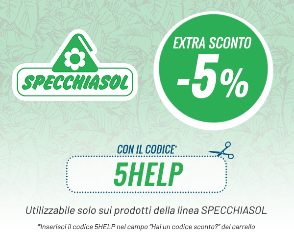 Extra 5% su Specchiasol